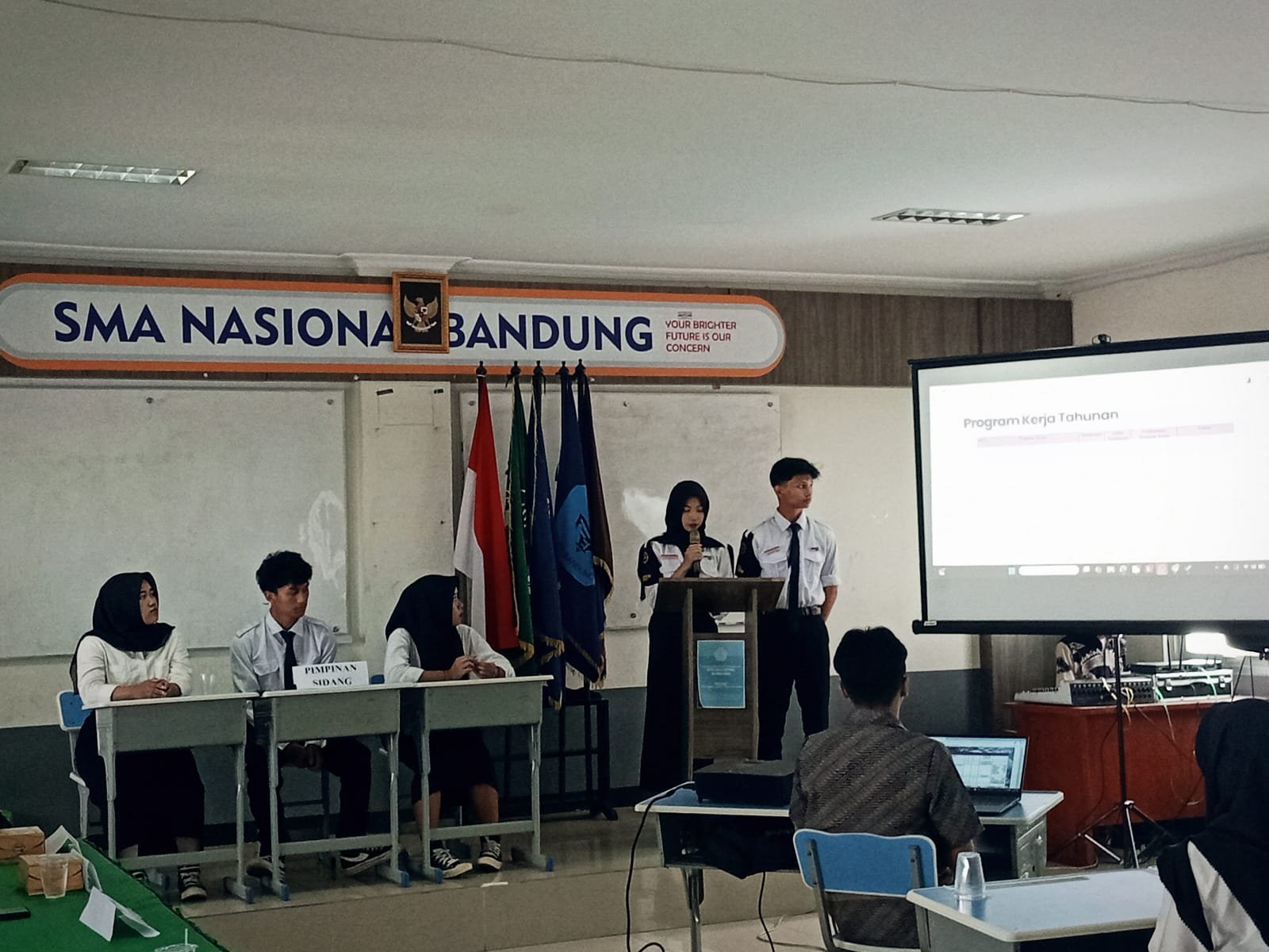 Serah Terima Jabatan PASKIBRA BRISAKHA SMA Nasional Bandung, Vedrio Alfiansyah Resmi Dilantik Menjadi Koordinator Umum Baru